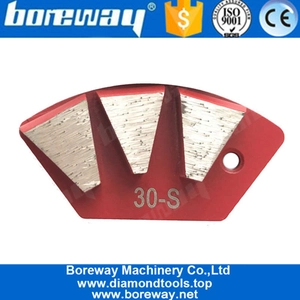 China Fächerförmige Diamant-Bodenschleifflügel Hersteller