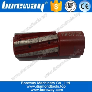 चीन गर्म D25 बेच * 45T * M14 खंडों हीरा उंगली सा पत्थर छेद पीस के लिए उत्पादक