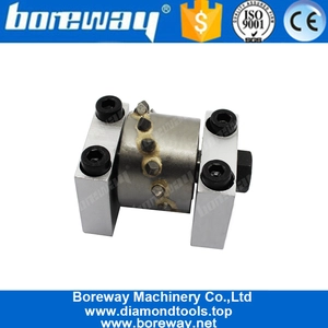 China Litchi Surface Tool Husqvarna Diamond Bush Hammer Head for Concrete Granite Sandstone Marble Limestone manufacturer