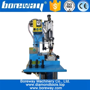 China Manual Rack High Frequency Induction Machine Weld Diamond Segment Blade manufacturer