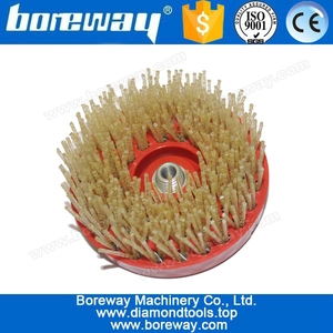 China Power Tools runder Diamant-Ageing-Bürste für Stein-Arbeitsplatte Hersteller