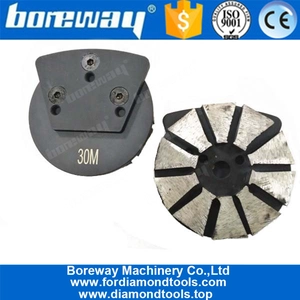 中国 床のための丸型の斜めの区分の具体的な粉砕のパッド メーカー