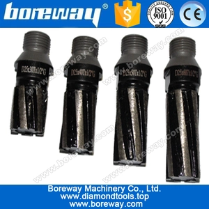 चीन पत्थर ड्रिलिंग मिलिंग और पीसने के लिए खंडों हीरा उंगली बिट उत्पादक