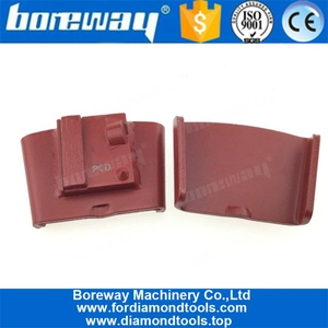 中国 シングルセグメントEZ変更HTC研削靴PCDダイヤモンド研磨パッドPCDと合金除去コーティングエポキシ接着剤 メーカー