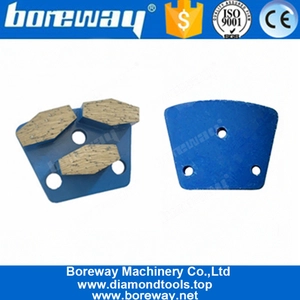 中国 3つの区分が付いている極度の長い粉砕の生命台形の粉砕用具の具体的な粉砕のパッド メーカー