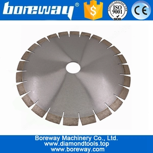 China Supply D350*3.2*20*40mm*50/60mm Diamond Slient Cutting Saw For Granite manufacturer