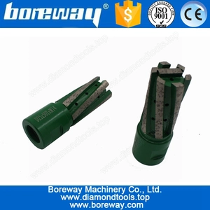 चीन हीरा उंगली सा टिप के लिए पत्थर D25 आपूर्ति * 50T * M14 उत्पादक