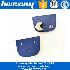 中国 具体的なTerrazzoの床のための上の鋭さの矢の区分のLavinaの具体的なダイヤモンドの粉砕のパッド メーカー