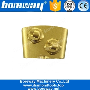 中国 接着剤のエポキシの取り外しのための2分の1 PCD HTCのダイヤモンドの床の粉砕のブロック メーカー