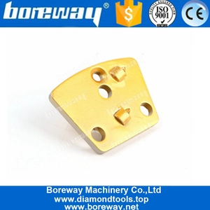 中国 エポキシ接着剤のコーティングの取り外しのための2分の1 PCD台形ダイヤモンド研削靴 メーカー