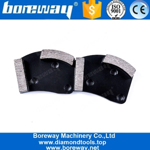 中国 3つの穴M6糸が付いている2つの区分の極度の質の台形のダイヤモンドの研摩用具 メーカー