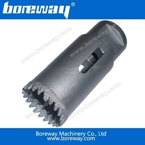 China Vacuum brazed construction core drill bit manufacturer