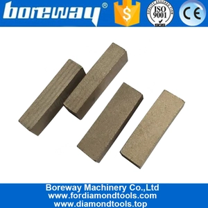 China Wet Use Multi Layer Structure Slab Stone Diamond Edge Cutting Granite Segment manufacturer