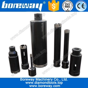 China dry diamond core drill bits, 4 diamond core drill bit, core drill accessories, manufacturer