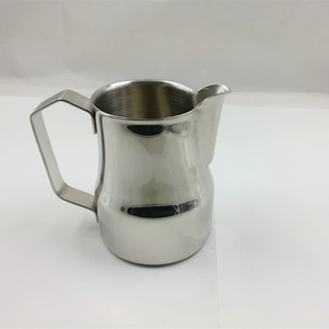 16OZ из нержавеющей стали 18/8 вспенивания молока Кувшин молока Баночка для Совершенных Латте & капуччино