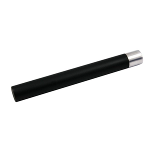Negro de acero inoxidable cilíndricos Muddler Cocktail Agitador EB-BT67