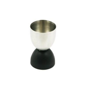 블랙 스테인레스 스틸 지거 바 컵 바 도구 측정 된 Barware EB-BT51