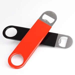 Colorful abrebotellas de acero inoxidable de metal Con PVC EB-BT69