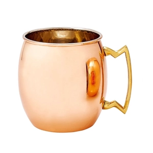 不锈钢莫斯科骡子镀铜杯