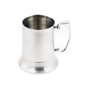 Qualitäts-Edelstahl-Cup Bierkrug trinken Tasse EB-C39