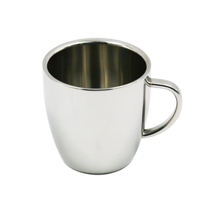 Hochwertige Edelstahl-Doppelwand Kaffeetasse EB-C57