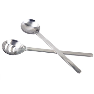 Alta qualidade de aço inoxidável colher de salada set misturando spoonEB-TW47