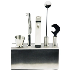 설정 스테인레스 스틸 된 Barware 세트 5PCS / EB-BS41