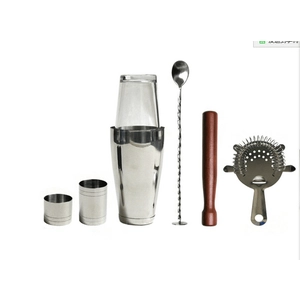 Stainless Steel Boston Cocktail Shaker Gift Set