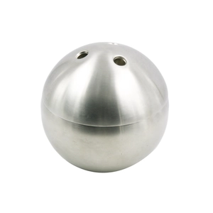 Acero inoxidable Cubo de Hielo de doble capa Esfera cubo de hielo en forma de EB-BC39