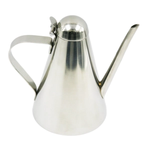 Aço inoxidável de óleo com tampa hemisférica Oil Pot Oil Can Vinagre Garrafa  EB-OB07