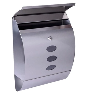 Edelstahl-Wandhalterung Briefkasten Briefkasten Briefkasten