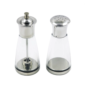Edelstahl Acryl Pfeffermühle EB-SP56
