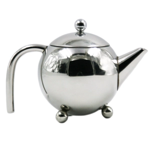 Edelstahl Kaffeekanne Spiegelglanz Teekanne EB-T08