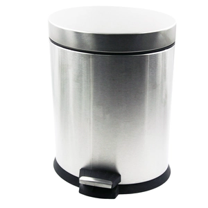 Edelstahl Mülleimer Oval Fresser bin EB-P66