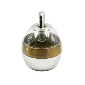 Inoxidable cubo de hielo de acero con pinzas de hielo EB-FC32