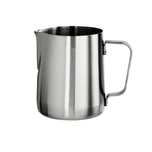 VKING Нержавеющая сталь 12oz Молочный марочный кувшин для эспрессо-машины Кофе-молоко и латте-чайник