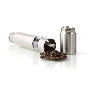 stainless steel salt and pepper grinder