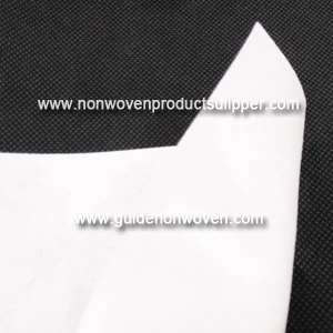 100% Poliéster Branco Cor Plain Spunlace Tecido não tecido para uso de toalhetes médicos