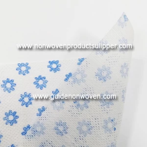30% Viscose 70% Polyester Quincunx Printing Spunlace Nonwoven Fabric For Wipes