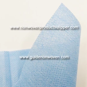 70％粘胶纤维30％涤纶蓝色水刺非织造布医用
