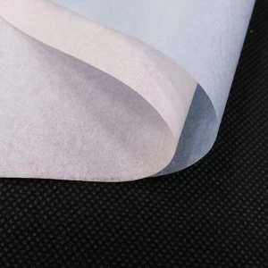 Fibra artificial absorbente no tóxico de tela no tejida húmeda para toallitas húmedas de fábrica