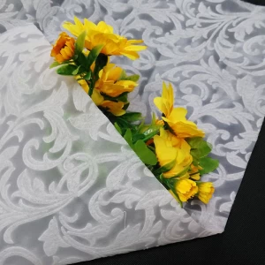 China Non Woven Packaging Factory, Flower Pattern Low Price Fancy Non Woven Paper Packing, Floral Packaging Supplier