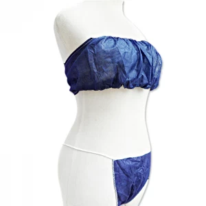 Disposable Brassieres Non-woven Bra Beauty For Spa Salon Top Garment Underwear Custom