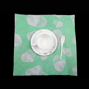 Disposable Tablecloths Factory, PP Nonwoven Fabric Disposable Tablecloth Use For Coffee Shop, China Non Woven Placemat Manufacturer