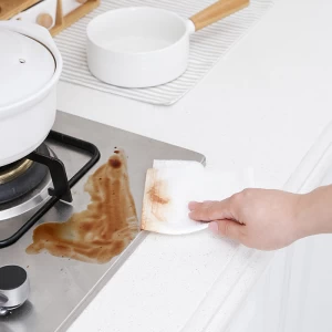 Çevre Dostu Kullanımlık Ev Spunlace Nonwoven Tek Kullanımlık Mutfak Temizleme Silin Bez Üreticisi