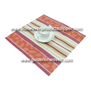 Full Multicolor Print 1/4 Fold Airlaid Dinner Napkin