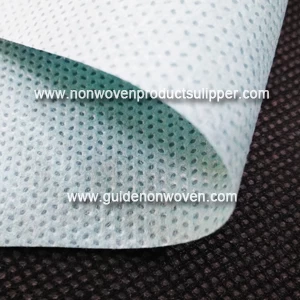 G01045 Sesame Dot Green Color SMS Nonwoven Fabric