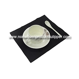 GT-BL01 중국 제조 업체 Air-laid Non Woven 사용자 정의 로고 디자인 레스토랑 웨딩 식사 장식 플레이스 매트