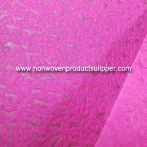 GTRX-ROSE01 Новый тиснение PP Spunbond Non Woven Fabric для рождественской тарелки