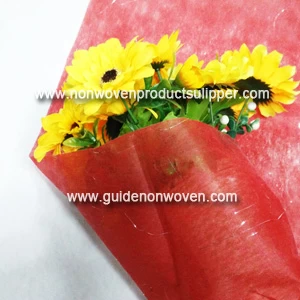 GTTN33-25-008 Filamentary Silver Non Woven Fabric For Flower Decoration And Packing